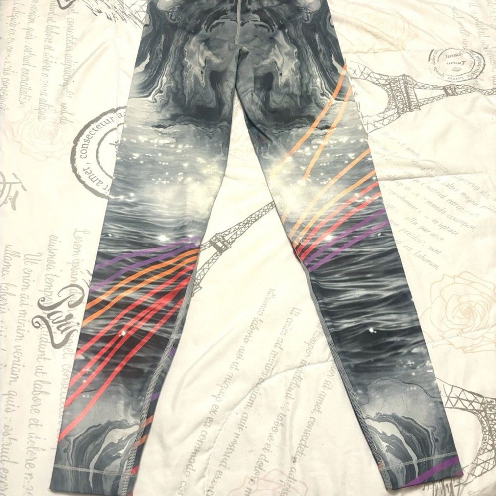 Nike Gray Multicolor Leggings limited edition